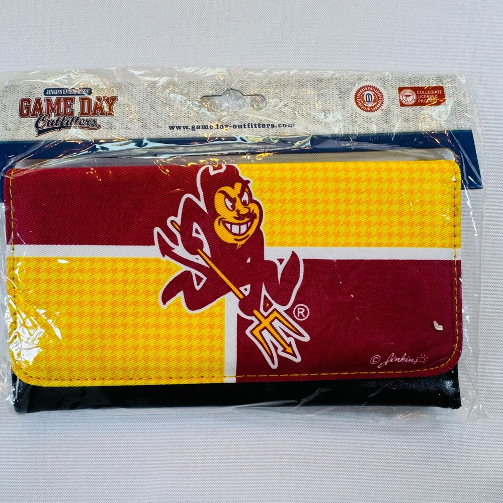 ASU Game Day Outfitters Arizona State University Wallet with Sparky Logo
